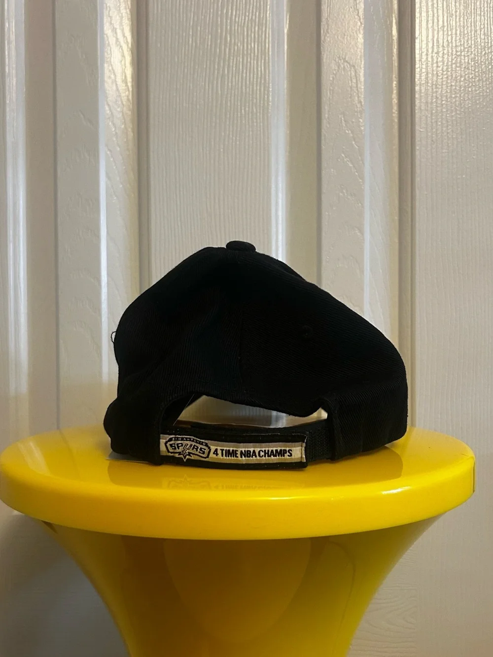 San Antonio Spurs Champions Embroidered Black Cap